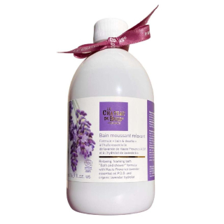 Bio levandulová pěna do koupele 500 ml Le Château du Bois