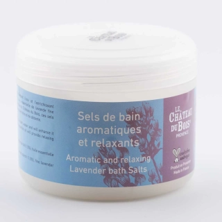 Přírodní levandulová sůl do koupele 300 g Le Château du Bois
