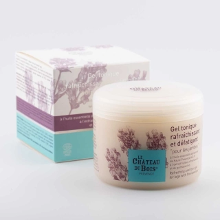 Bio levandulový tonizující gel na těžké nohy 250 ml Le Château du Bois