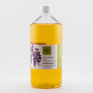 Bio tekuté mýdlo s esenciálním levandulovým olejem 1 000 ml Le Château du Bois